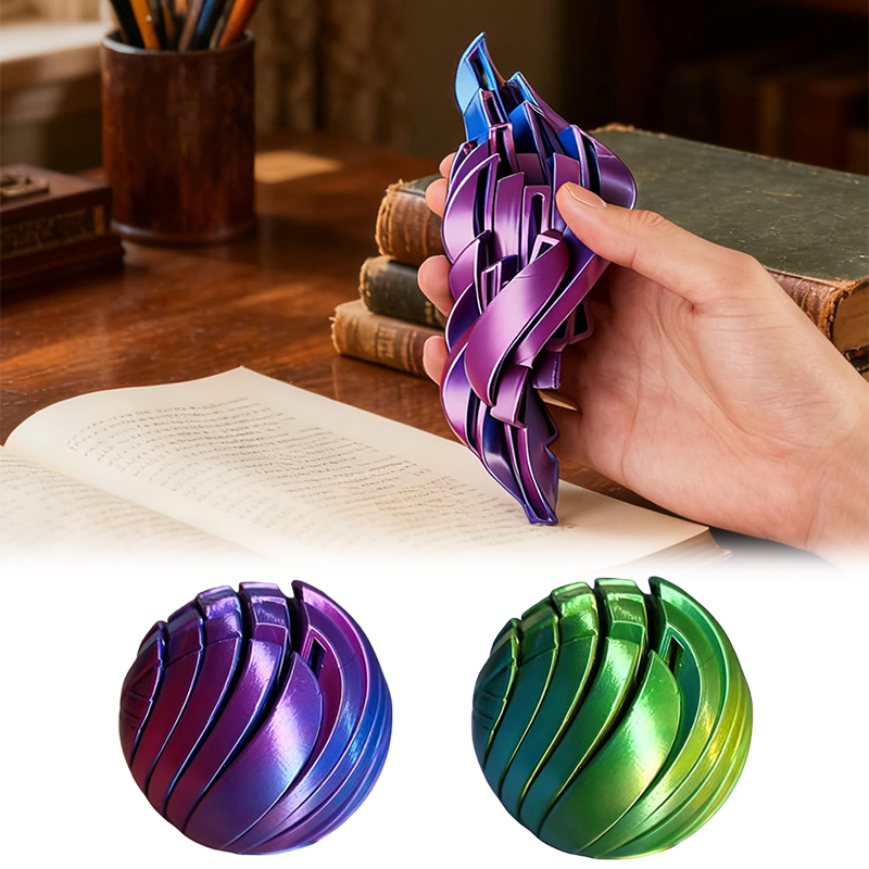 3D Printing Drawing - Slime Ball Fidget Toy 3D Printed