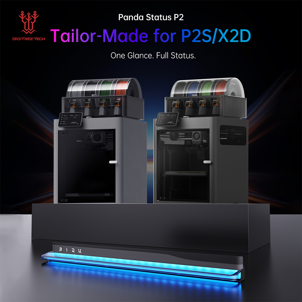 3D Printing Bambu Lab - BIGTREETECH Panda Status P2 Smart LED