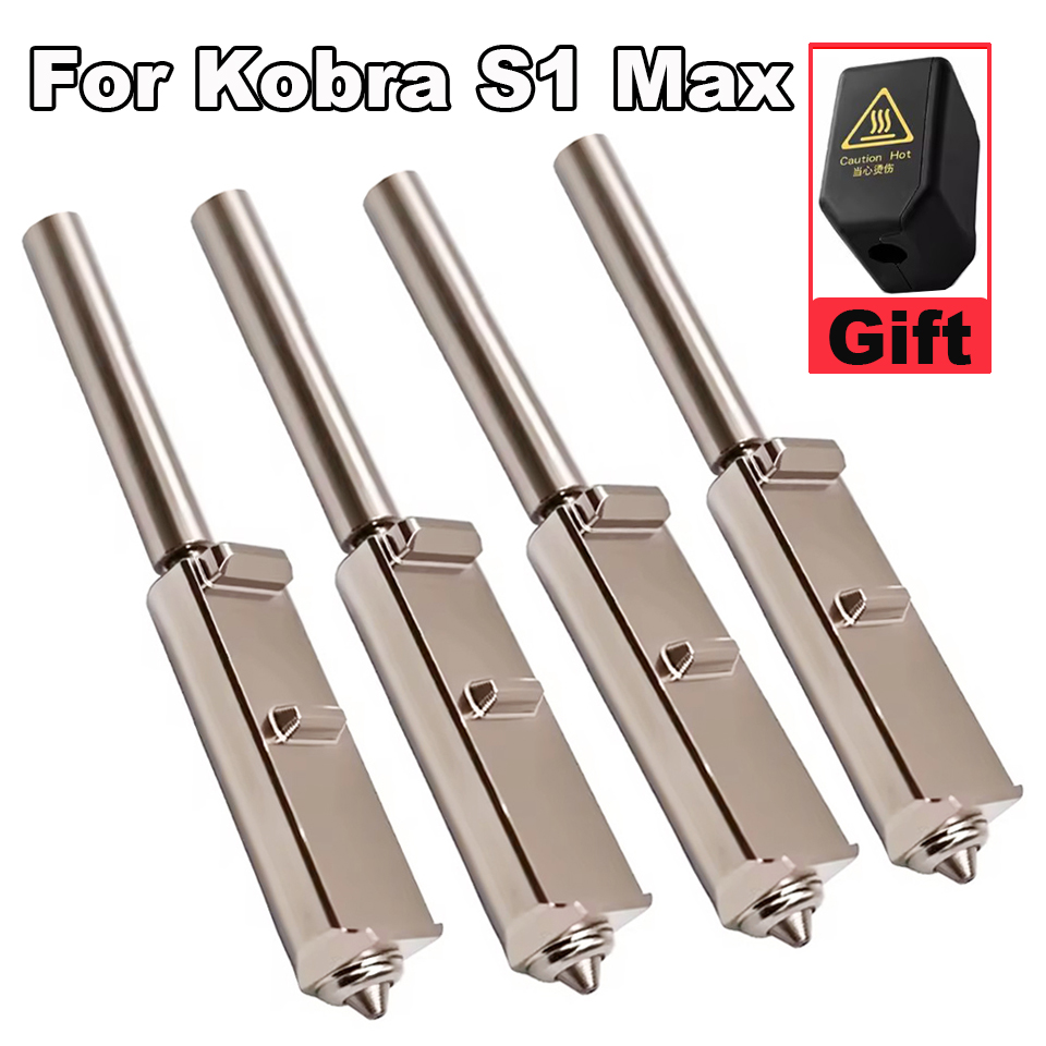 3D Printer Hotend Kit - Hardened Steel Nozzle For Anycubic Kobra