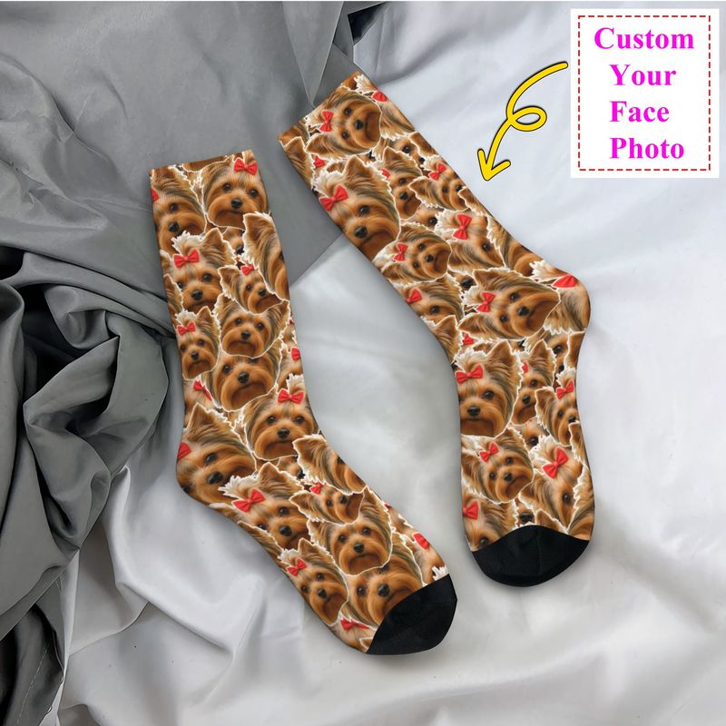 3D Printing Design - Cute Mens Personalized Dog Face Custom