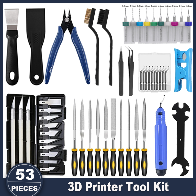 3D Printer Enclosure Frame - 3D Printer Tools Kit, 53pcs 3D