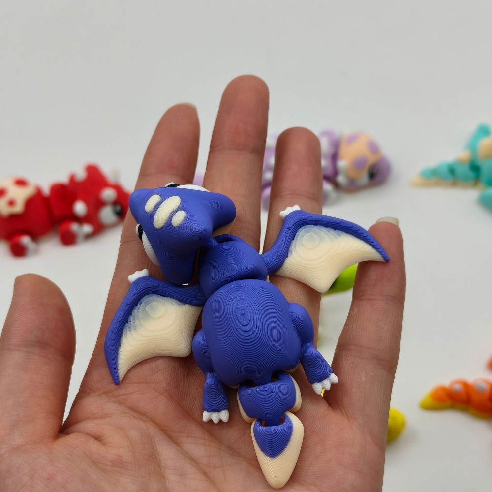 3D Printed Cartoon Tyrannosaur - đánh giá và giá 3D Printing Gif