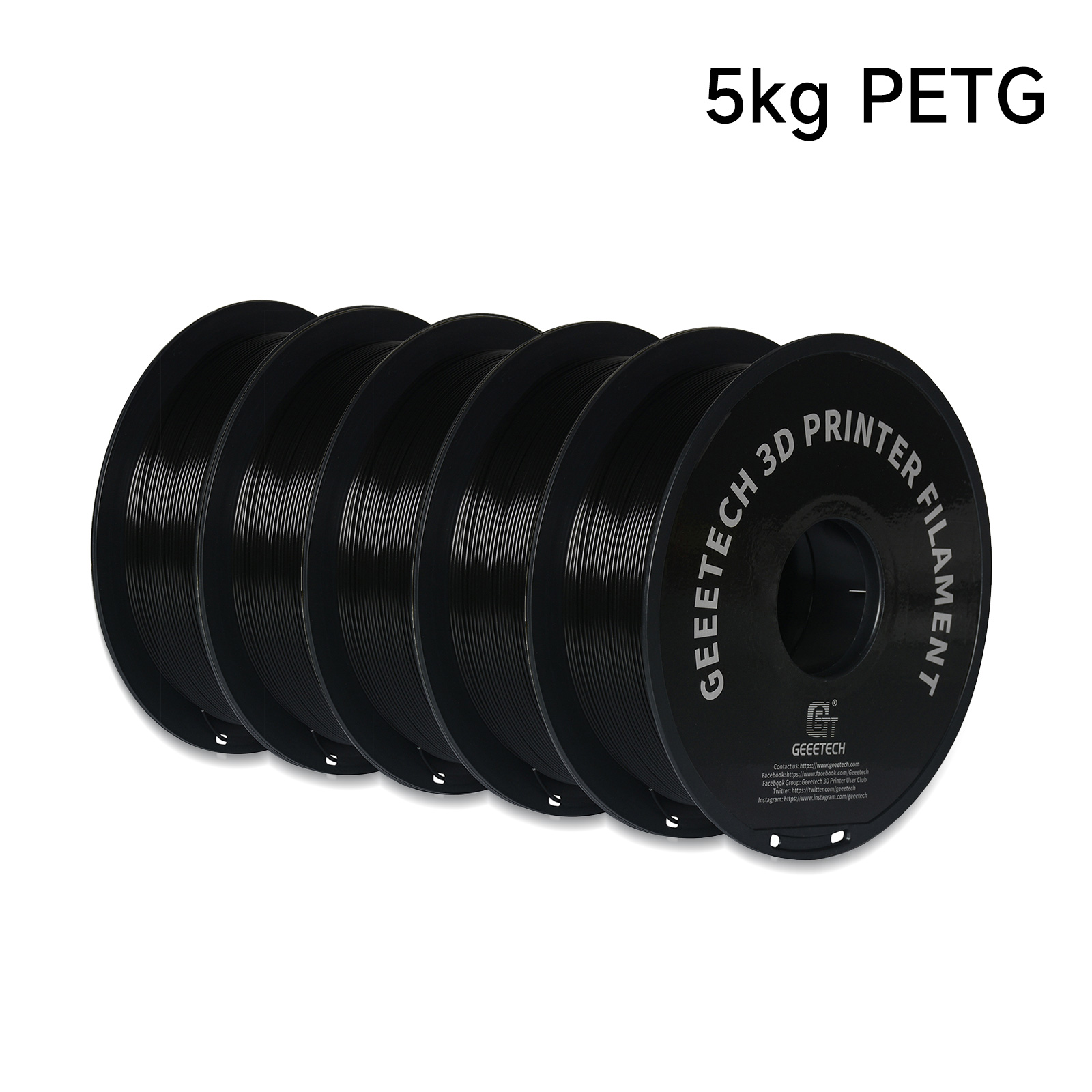 Geeetech 5Kg PETG 1.75mm Filam - đánh giá và giá 3D Printing Warehouse