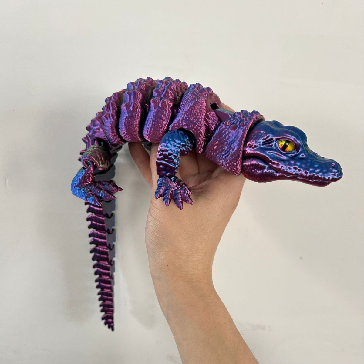 3D Printed Crocodile with Inte - đánh giá và giá 3D Printing Gif