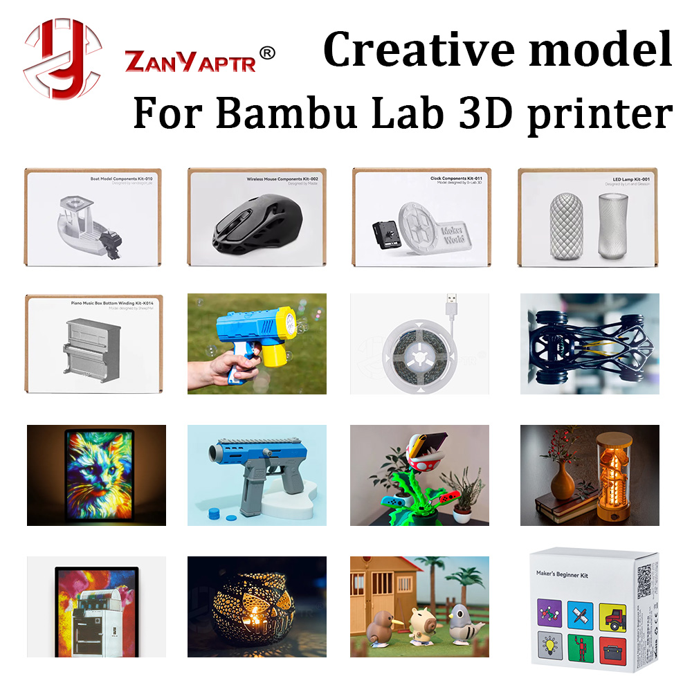 For Bambu Lab DIY Creative Mod - đánh giá và giá 3D Printing Bambu Lab
