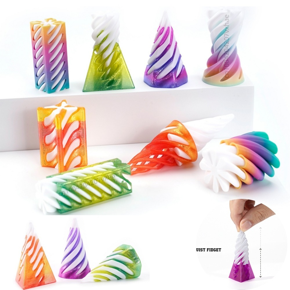 3D Printed Helix Screw Rotatin - đánh giá và giá 3D Printing Liquid