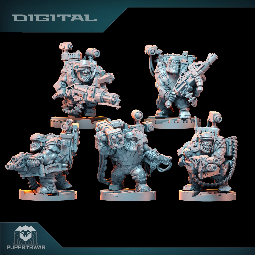 Orc Ultimate Badasses Squad, G - đánh giá và giá 3D Printing Liquid