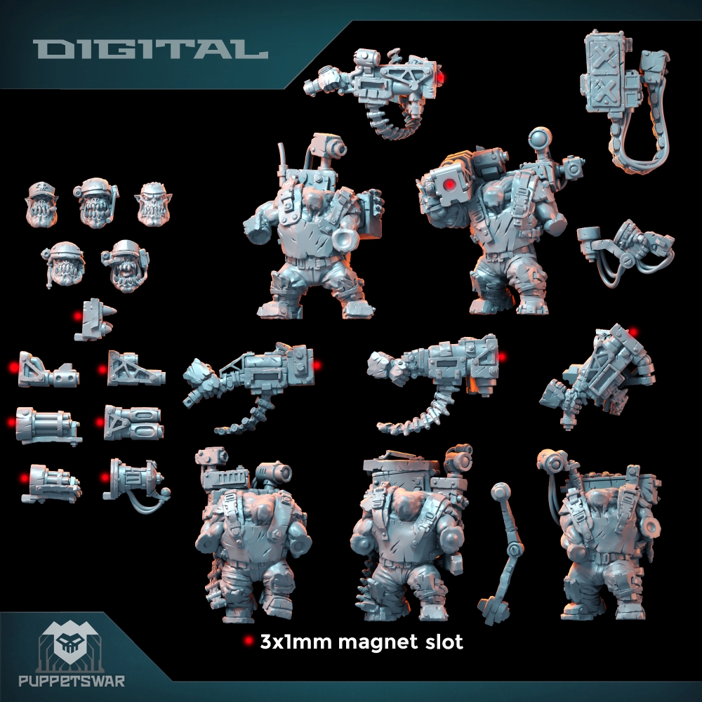 Orc Ultimate Badasses Squad, G - đánh giá và giá 3D Printing Liquid