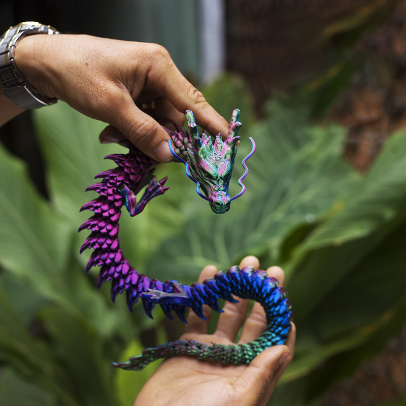 3D Printing Dragon Model Craft - đánh giá và giá 3D Printing Gif