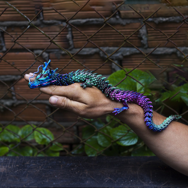 3D Printing Dragon Model Craft - đánh giá và giá 3D Printing Gif