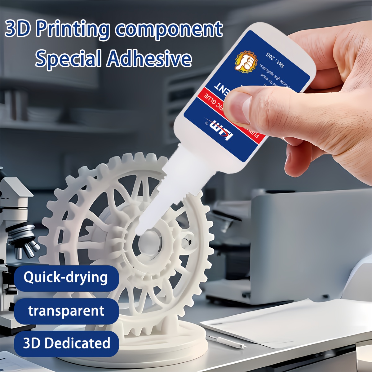 Quick Dry Transparent Adhesive - đánh giá và giá 3D Printing Glue Stick