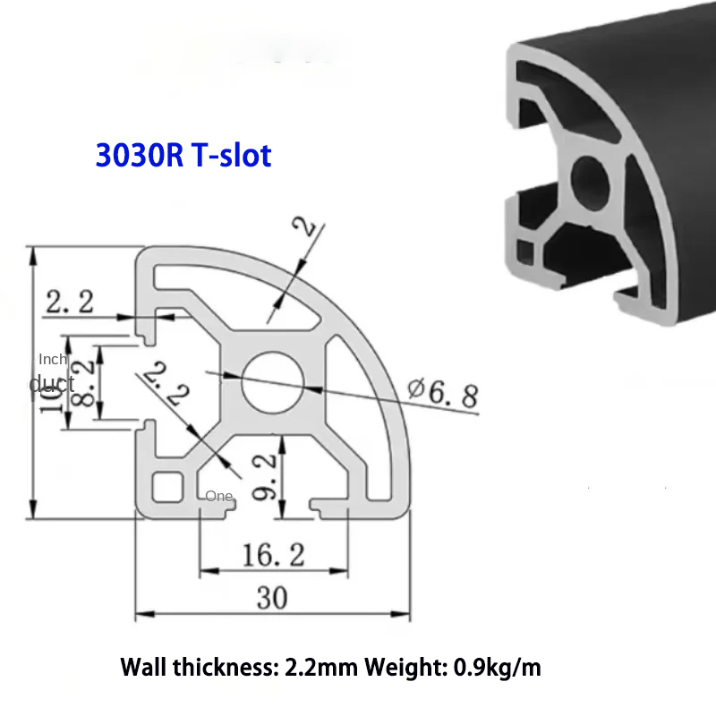 1PC 3030R European Standard Al - đánh giá và giá 3D Printer Enclosure Frame