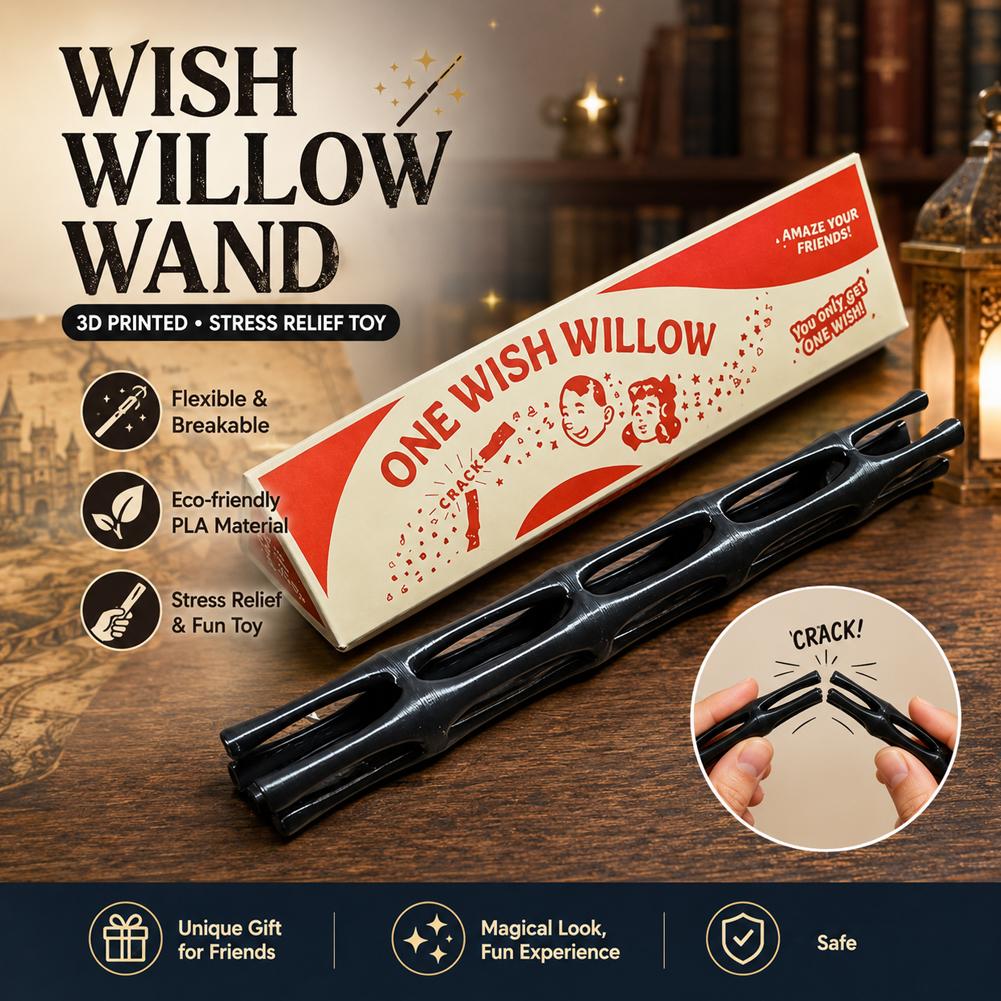 3D Printed One Wish Willow Key - đánh giá và giá 3D Printing Gif