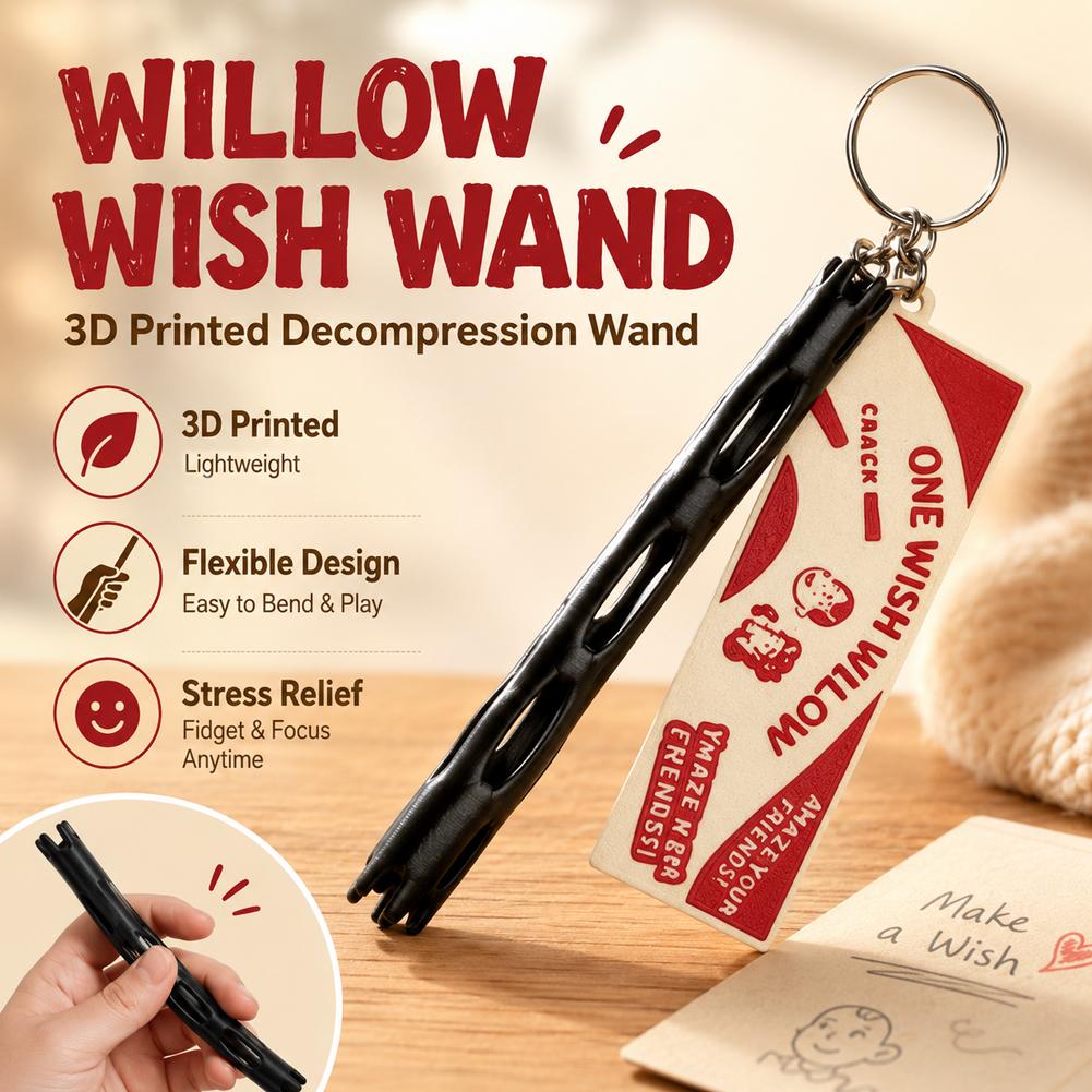 3D Printed One Wish Willow Key - đánh giá và giá 3D Printing Gif