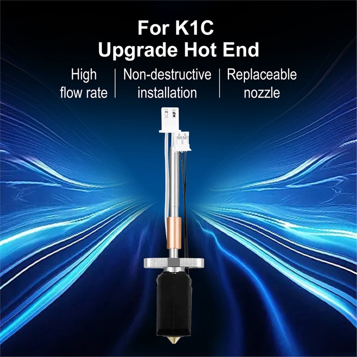 Upgrade Hotend Kit for K1C Hot - đánh giá và giá 3D Printer Hotend Kit
