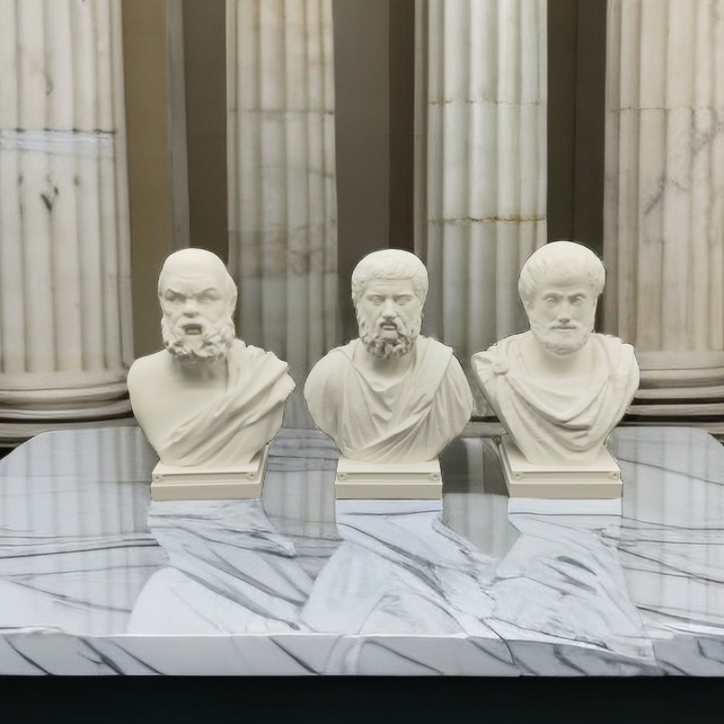 10/15/25cm Socrates Plato Aris - đánh giá và giá 3D Printing Gif