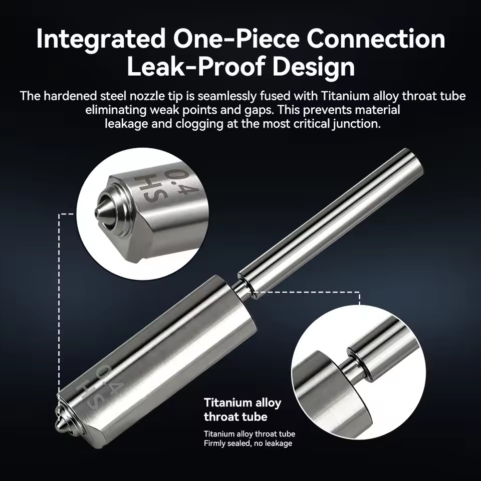 Hardened Steel Nozzle For Anyc - đánh giá và giá 3D Printer Hotend Kit