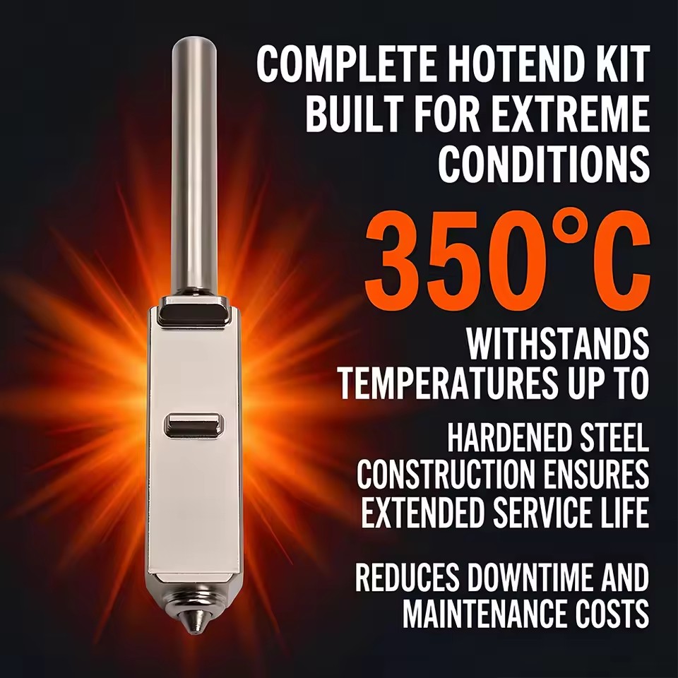 Hardened Steel Nozzle For Anyc - đánh giá và giá 3D Printer Hotend Kit