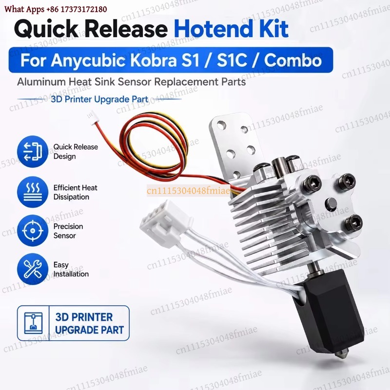 Enhanced Cooling Quick Detach  - đánh giá và giá 3D Printer Hotend Kit