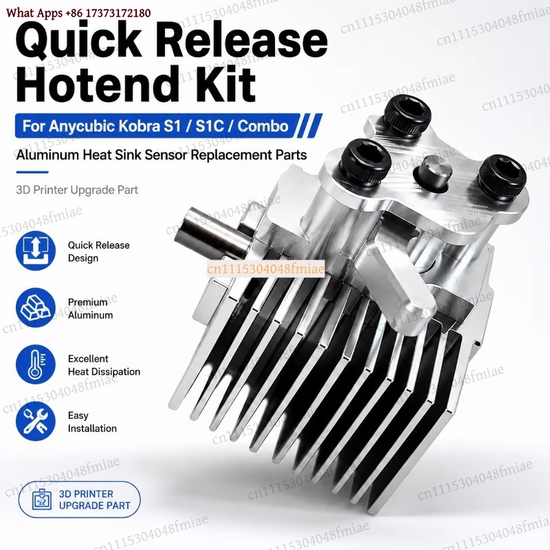 Enhanced Cooling Quick Detach  - đánh giá và giá 3D Printer Hotend Kit