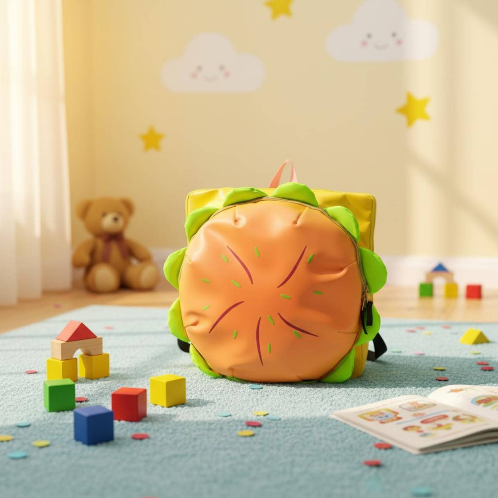 Hamburger Backpack Cute Cartoo - đánh giá và giá 3D Printing Design