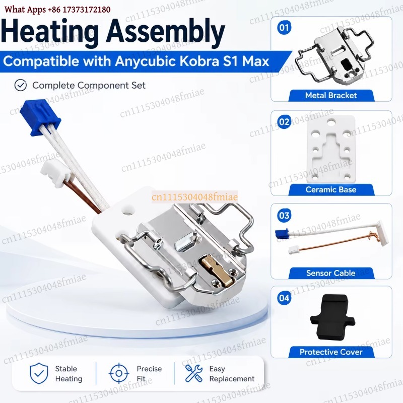 Anycubic Kobra S1 MAX Heating  - đánh giá và giá 3D Printer Hotend Kit