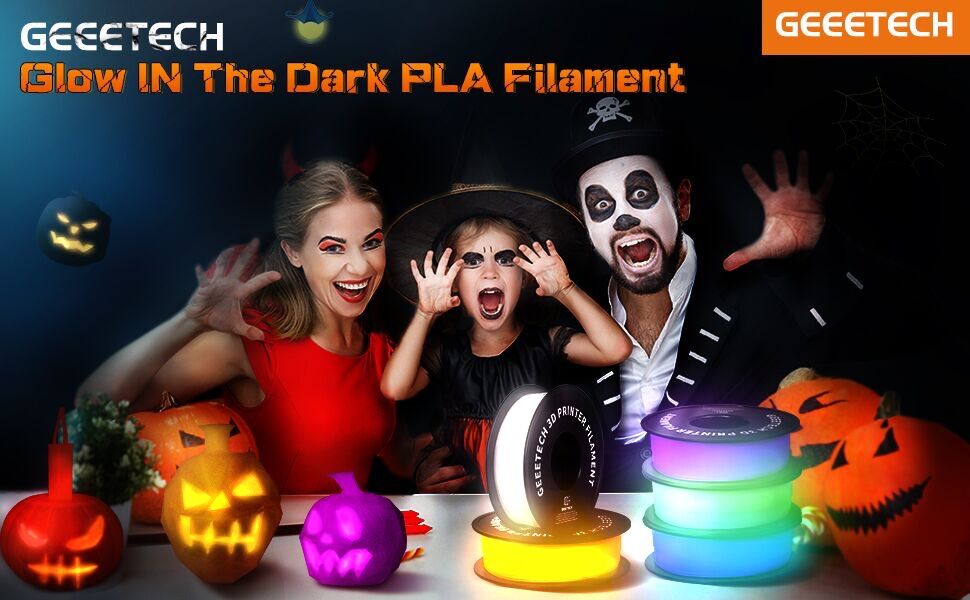 GEEETECH Phát Sáng PLA 1.75Mm  - đánh giá và giá 3D Printing Warehouse