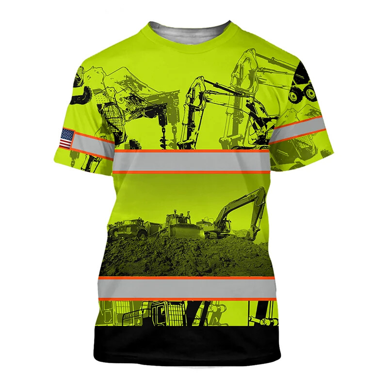 Excavator 3D Print T-shirt For - đánh giá và giá 3D Printing Nerd