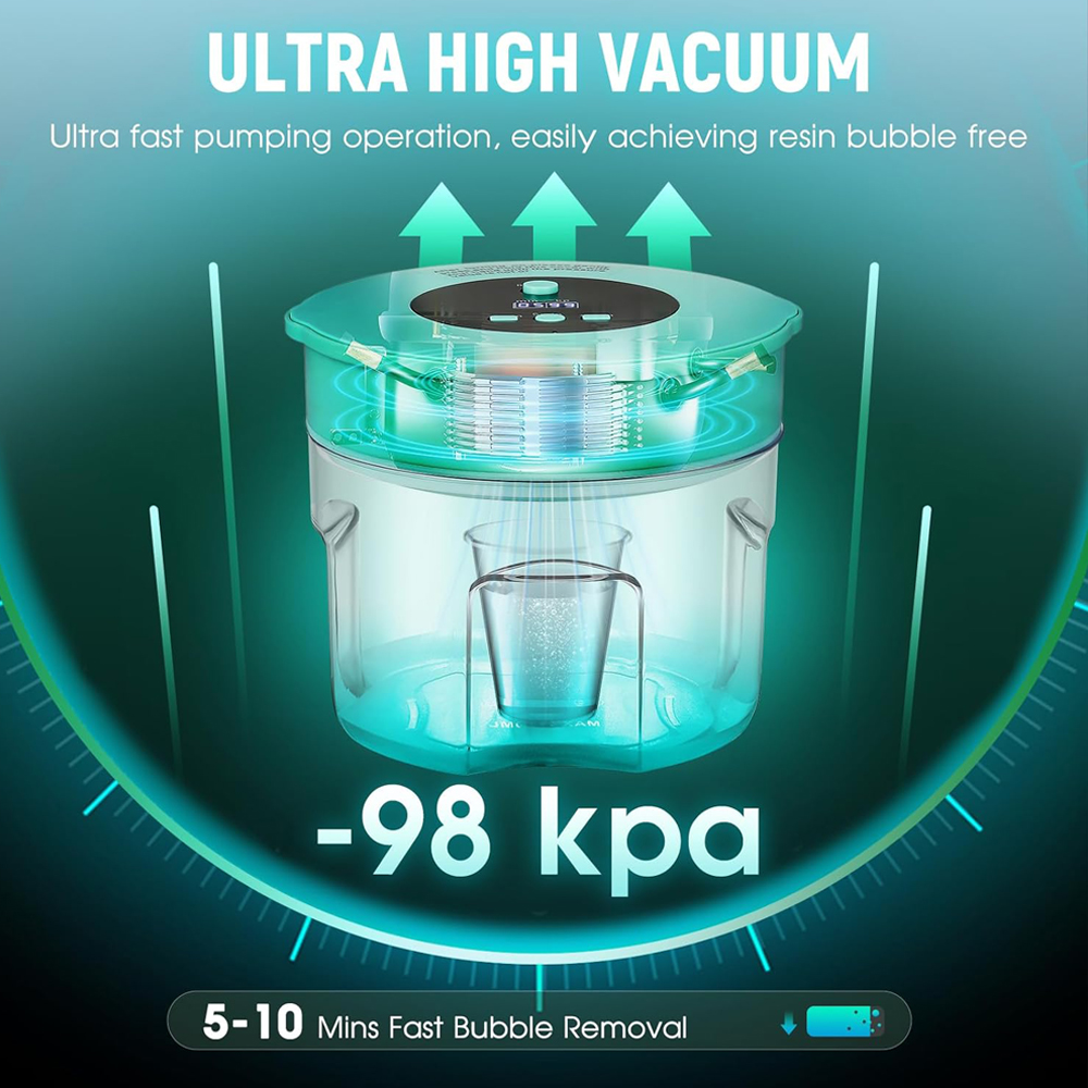 Newest Resin Bubble Remover Pr - đánh giá và giá 3D Printing Nerd