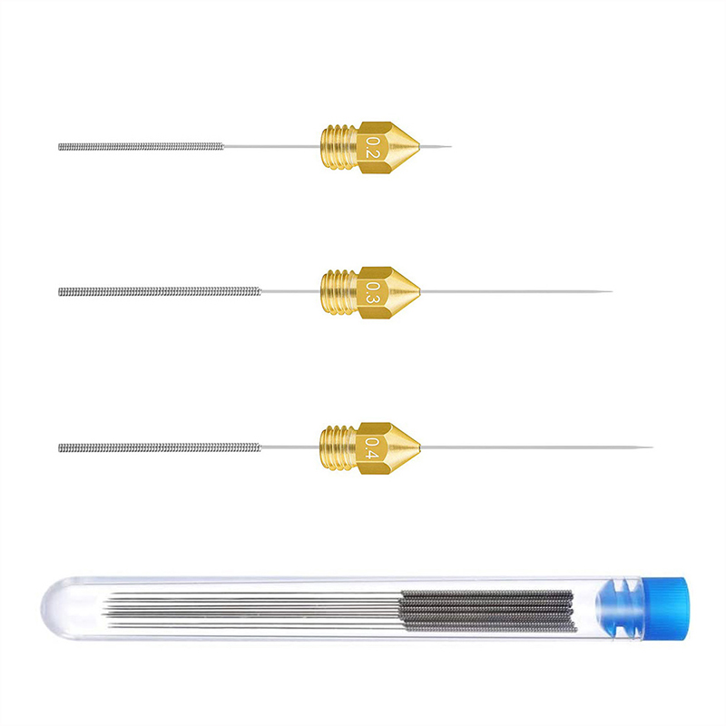 10Pcs/Set 0.2mm-1.0mm 3D Print - đánh giá và giá 3D Printer Hotend Kit
