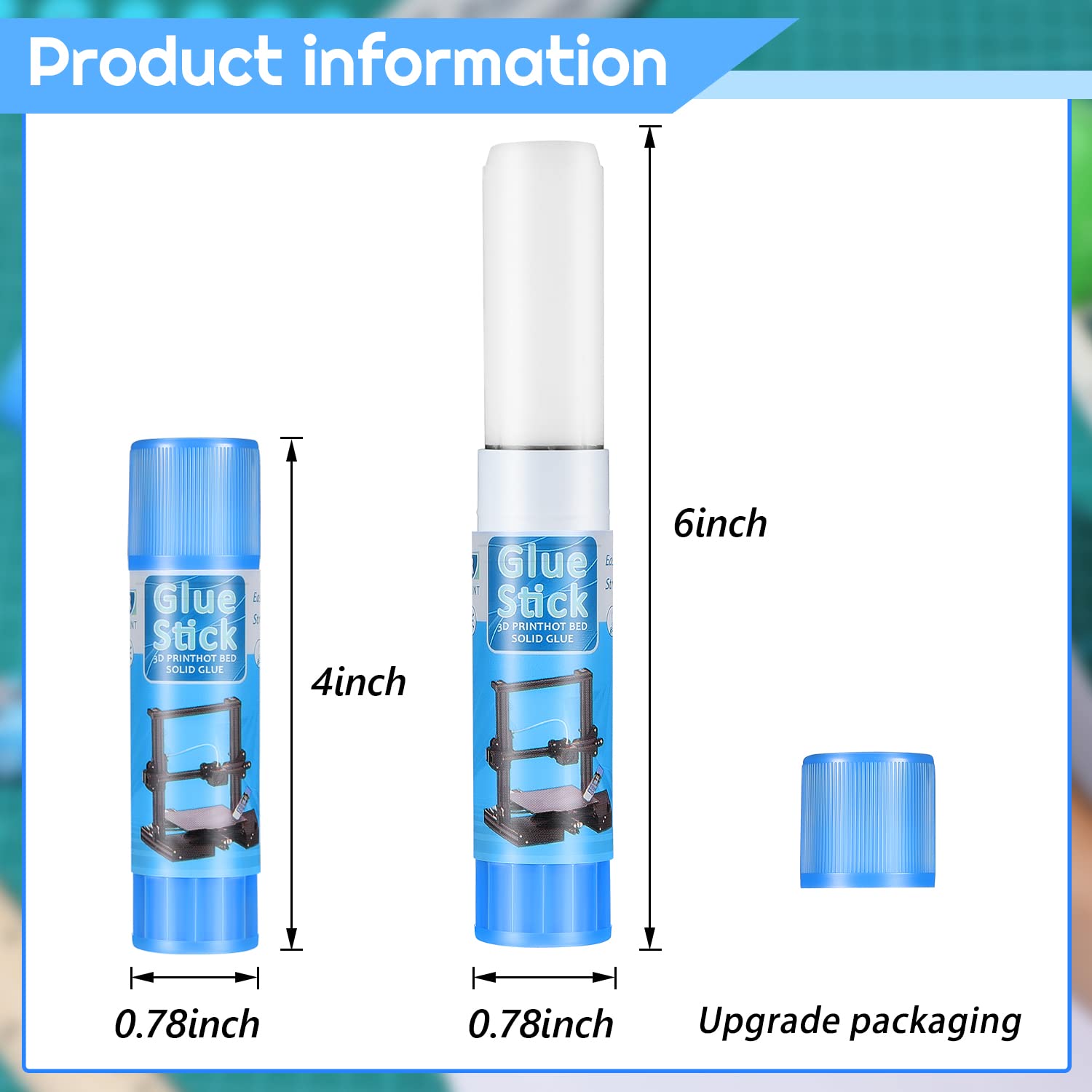 3D Printer Glue Stick Hot Bed  - đánh giá và giá 3D Printing Glue Stick
